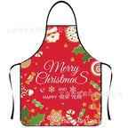 Waterproof Polyester Apron | 3D Printed Cartoon Barbecue Apron