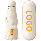Custom 5-Fold Mini Umbrella | Pocket Umbrella with Logo | Corporate Gifts