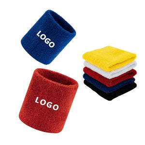 Custom Woven Sweatbands | 200-Piece MOQ & 31-Day Lead Time | Breathable Sports Wristbands | Football Tennis Gym