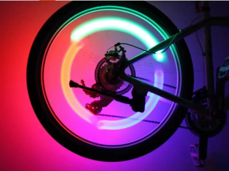 Custom Colorful Bicycle Spoke Lights | Packaging MOQ 1,000 pcs