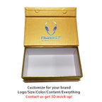Custom Rigid Gift Boxes with Logo | MOQ 500 | Magnetic Closure