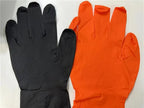 Custom 10 Mil 12 Mil Nitrile Work Gloves with Logo | OEM Industrial Gloves for Auto Repair & Food Service