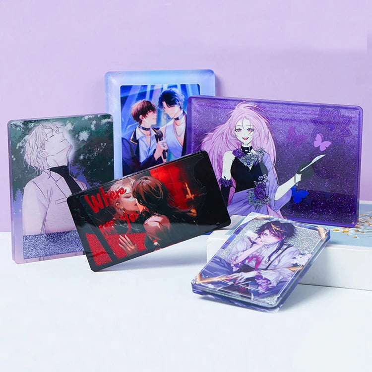 Custom Acrylic Photo Cards | No MOQ & 10-Day Lead Time | Kpop Anime Business Cards | Transparent
