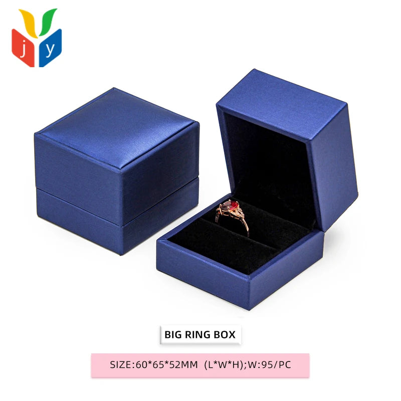 Custom PU Leather Jewelry Boxes with Logo | MOQ 100