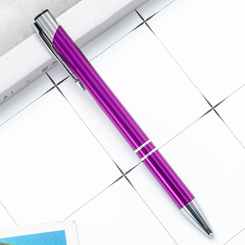 Custom Metal Pen with Logo | UV Printing | 1pc MOQ | 15-Day Lead