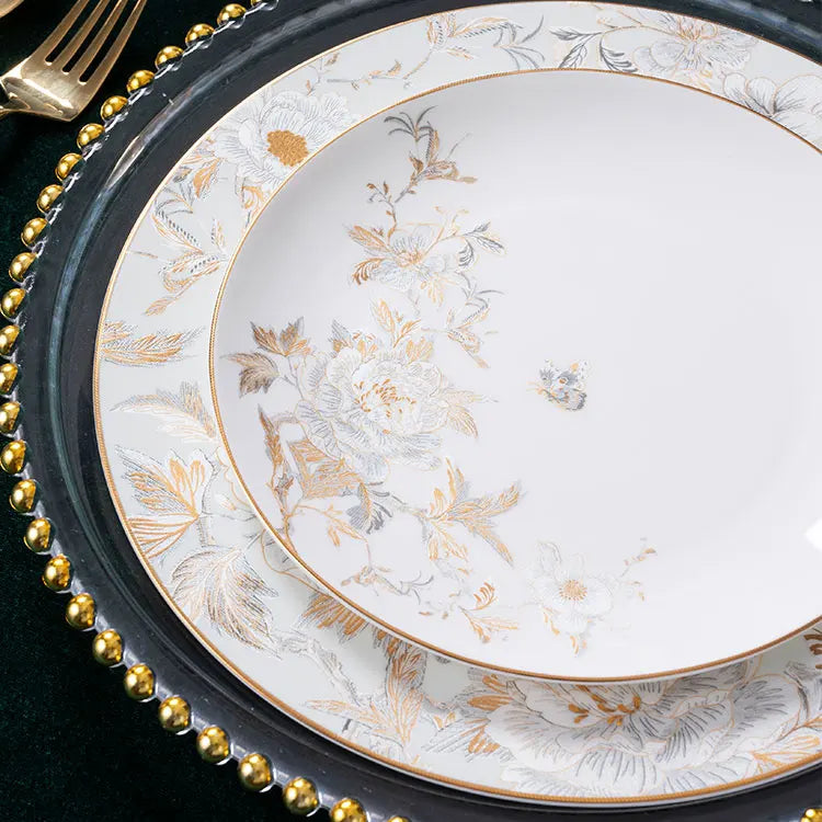 Bone China Dinnerware Set | Royal Porcelain Tableware