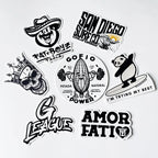 Custom Waterproof Die-Cut Vinyl Stickers with Logo | Bulk Labels