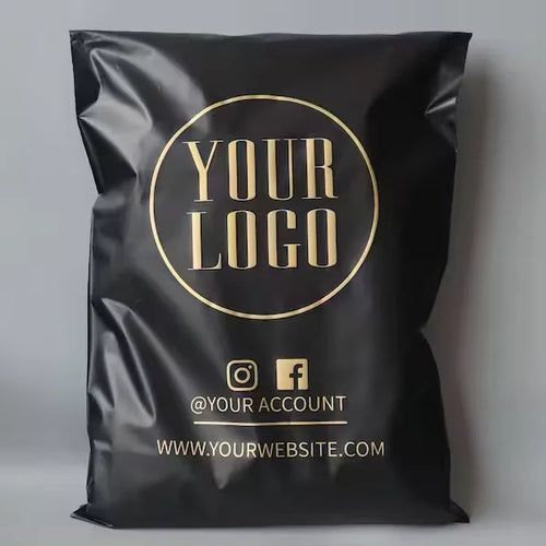 Custom Logo Compostable Mailing Bags | 4.72mil Poly Mailers | Bulk Custom Shipping Supplies