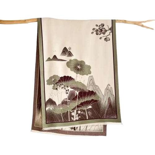 Custom Jacquard Men's Winter Scarves | 20-Piece MOQ & 10-Day Lead Time | Windproof Polyester