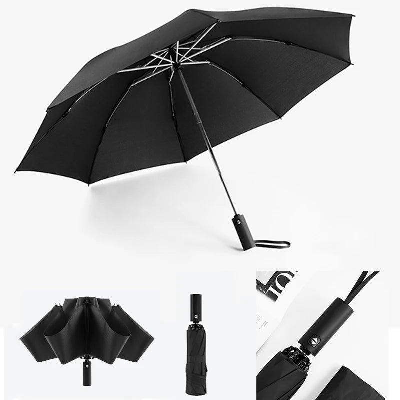 Custom Automatic Umbrella | 1 PC MOQ 190T Pongee Promotional Gift
