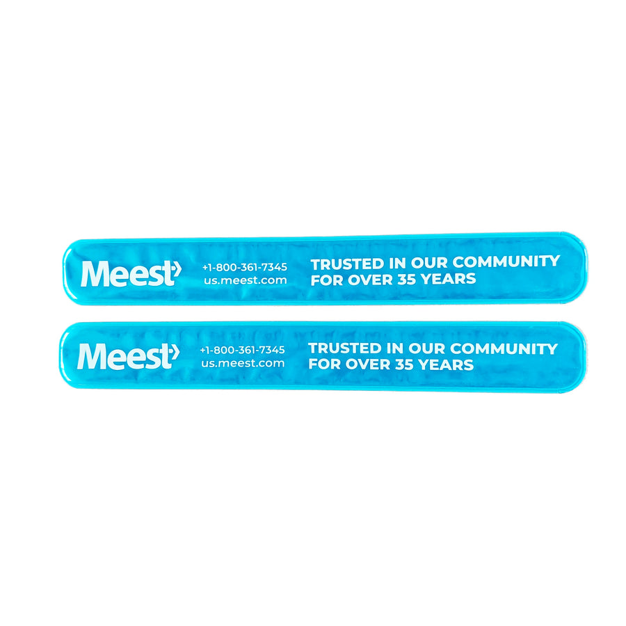 Custom Slap Bracelets with Logo | Bulk Wholesale PVC