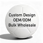 Custom PU Soccer Ball with Logo | Size 5 Machine Stitched