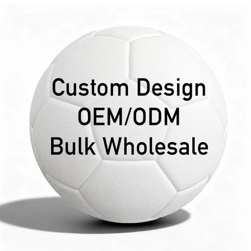 Custom PU Soccer Ball with Logo | Size 5 Machine Stitched
