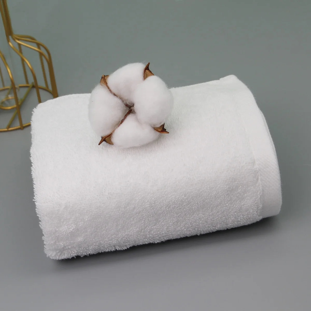 Custom Luxury Hotel Towel Set with Logo | 100 MOQ | OEKO-TEX