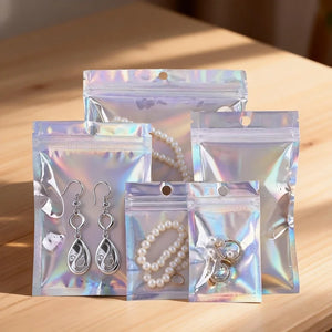 Custom Holographic Packaging Bags | Food-Grade CPP & 3-Day Design | Wholesale | Moisture-Proof