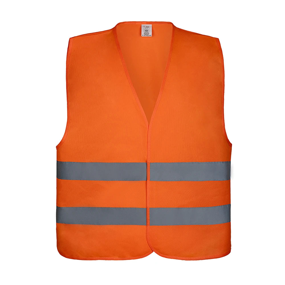 Custom Safety Vest CE EN20471 120gsm Reflective Vest with Logo Customization