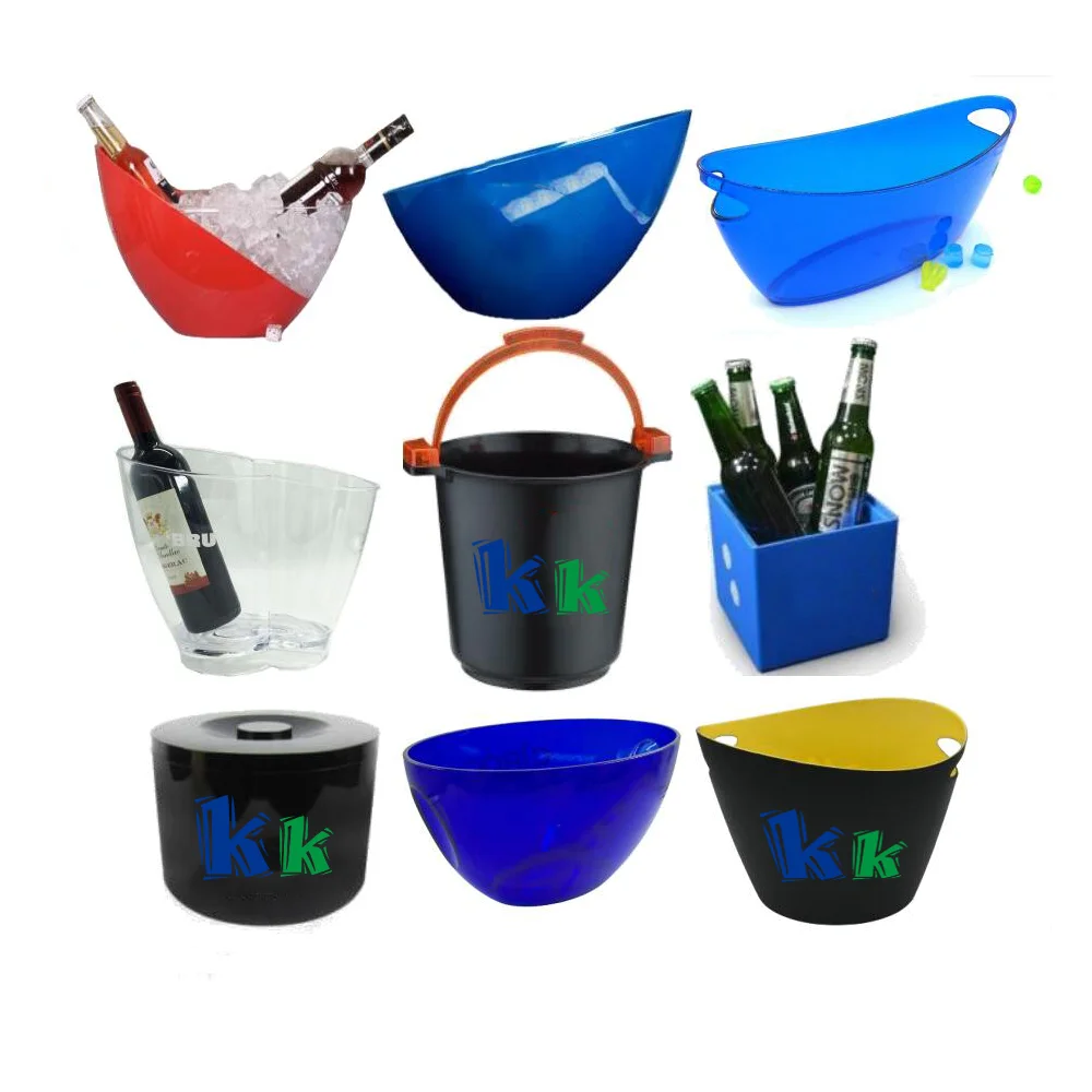 Custom Branded Ice Bucket with Logo | 5L Metal