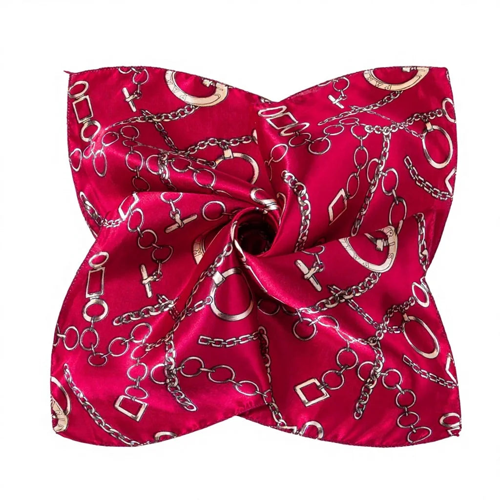 Personalized Silk Satin Scarves | 2-Piece MOQ & 3-7 Day Lead Time | 46 Colors | OEM Manufacture
