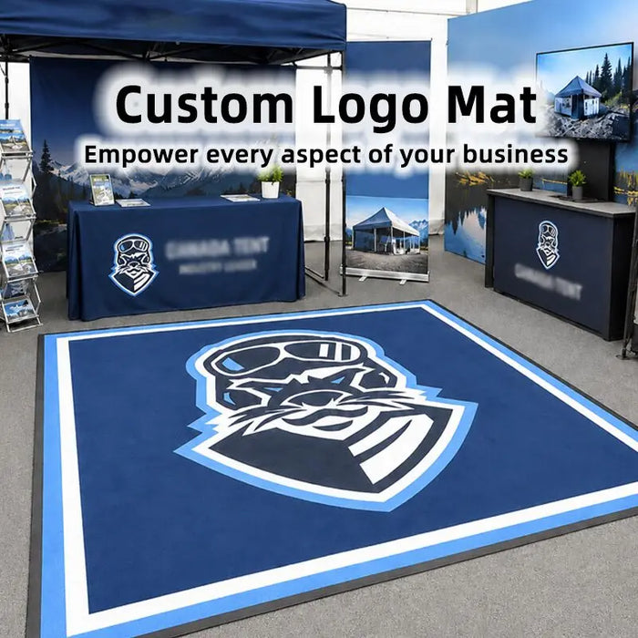 Custom Logo Outdoor Door Mats Wholesale | MOQ 50 sqm