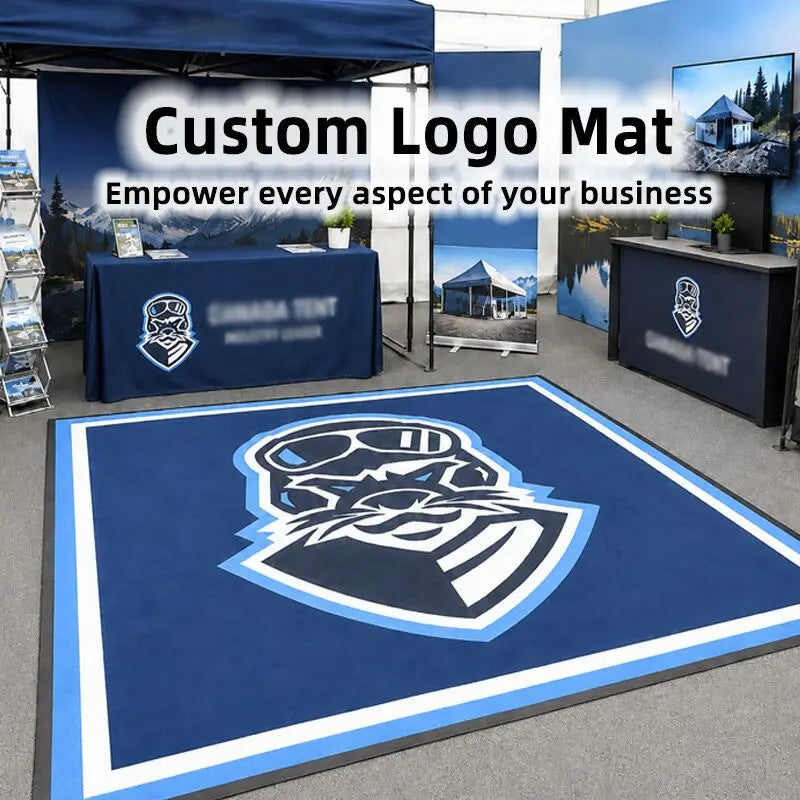 Custom Logo Outdoor Door Mats Wholesale | MOQ 50 sqm