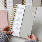 Custom Linen Hardcover Notebooks | 300-Piece MOQ