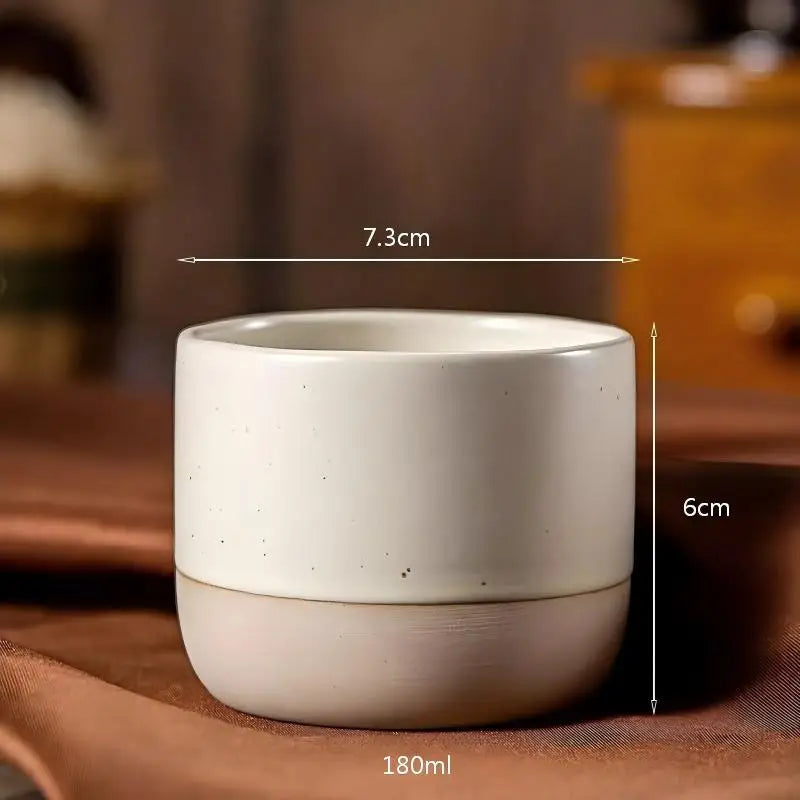 Custom Ceramic Espresso Cup Wholesale | 64 MOQ 5 Colors Microwave Safe