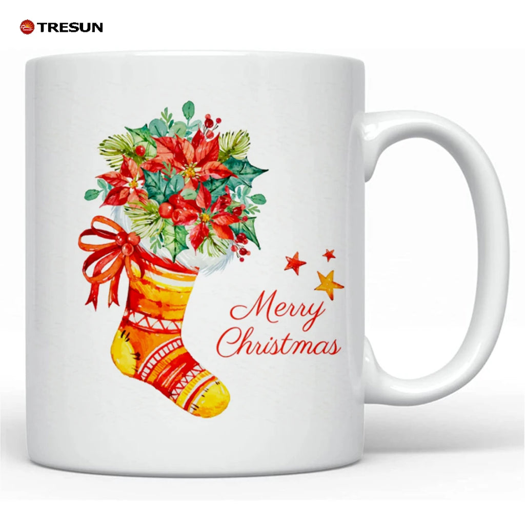 Custom Christmas Mugs 50 pcs | CE Certified