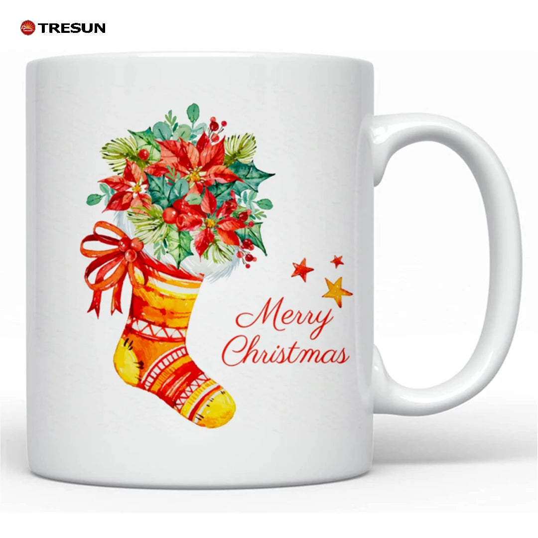 Custom Christmas Mugs 50 pcs | CE Certified