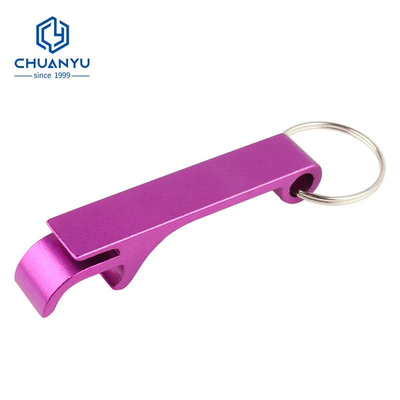 Custom Laser logo Cheaper Customized Mini Portable Pocket Metal Bar Tools Bottle Opener Key Ring Keychain Beer Bottle Opener