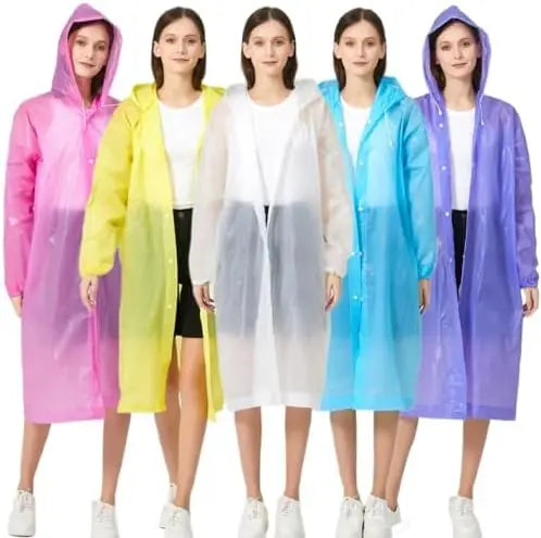 Custom Logo Disposable PEVA Raincoats for Events | 150cm Adult Rainwear | 10,000+ Bulk Orders