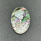 Mother of Pearl Cabochons | Gothic Skull & Roses | Wholesale