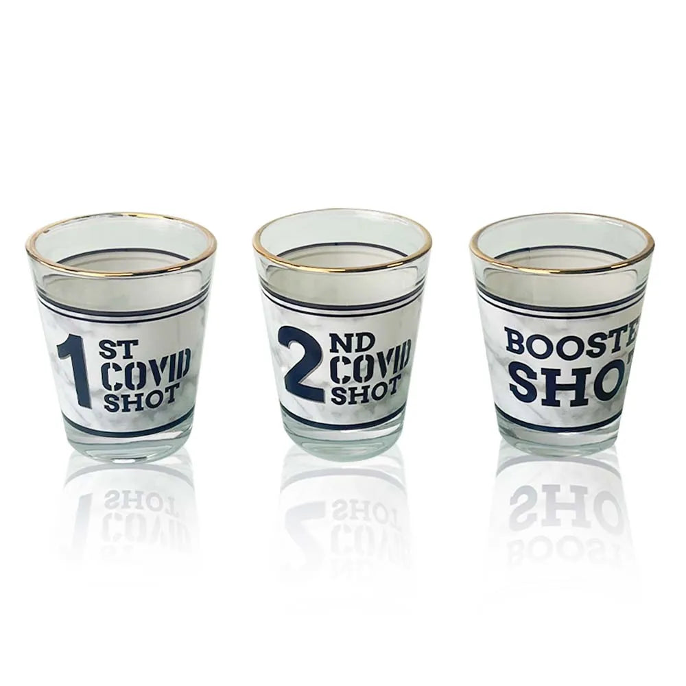 Custom Shot Glasses 50ml with Logo | Sublimation Printing | Bulk Corporate Gifts
