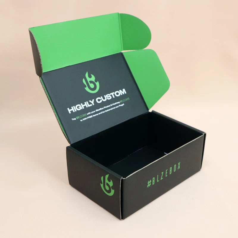 Branded Corrugated Shipping Boxes: 200 MOQ, 15-Day Lead, ISO/FSC | 2mm Magnetic Closure Packaging