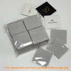 Custom Microfiber Suede Jewelry Cleaning Cloth with Logo | MOQ 100