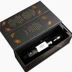 Custom Magnetic Wine Gift Box with Gold Foil | Rigid Box, 300 MOQ, FSC Certified