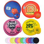 OEM Custom Printed Nylon Flying Disc with Logo | MOQ 100