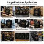 Custom Die Cut Plastic Shopping Bags | LDPE/HDPE with Gravure Printing, Wholesale