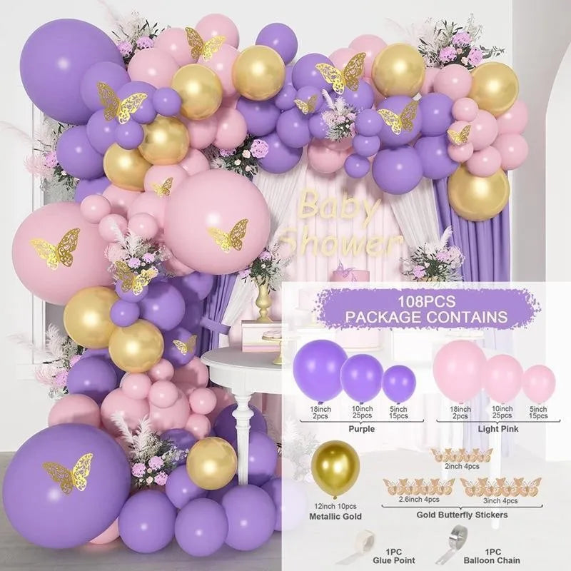 Balloon Garland Arch Kits | Custom UV Print | MOQ 20