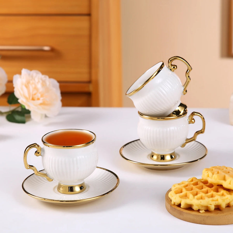 Wholesale Porcelain Coffee Mug Set | Custom Logo | 200-Piece MOQ