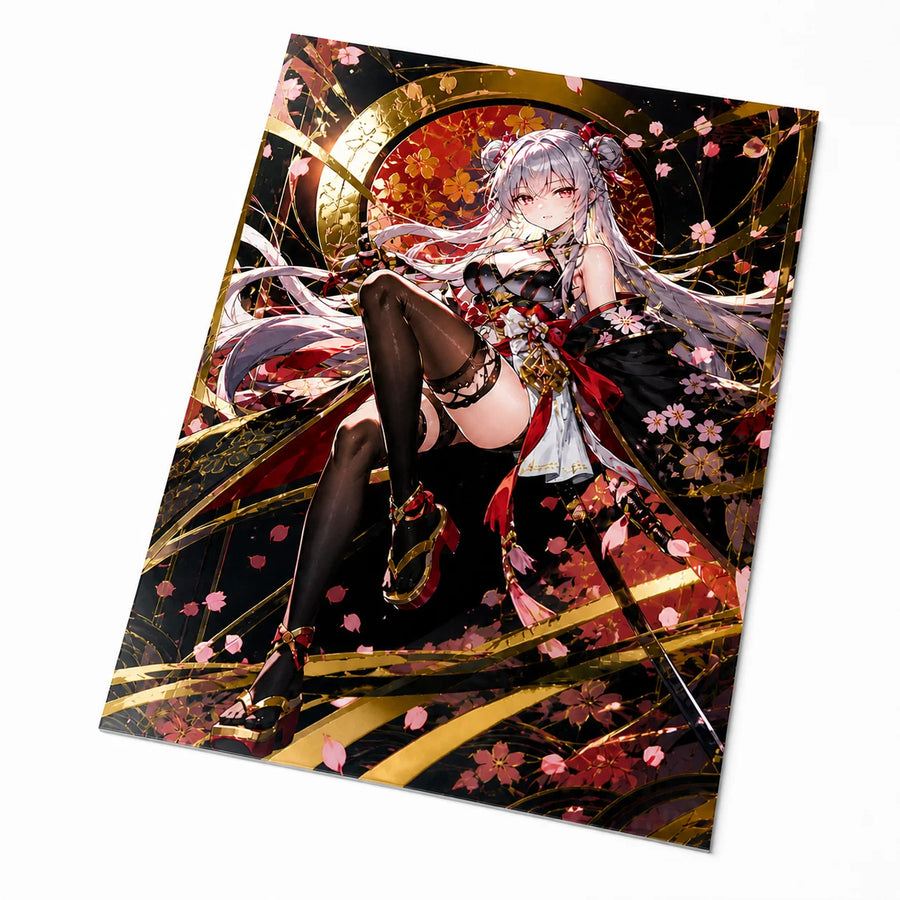 Custom Gold Foil Art Prints | 350GSM Cardstock | 30 Pcs MOQ | Convention Merch