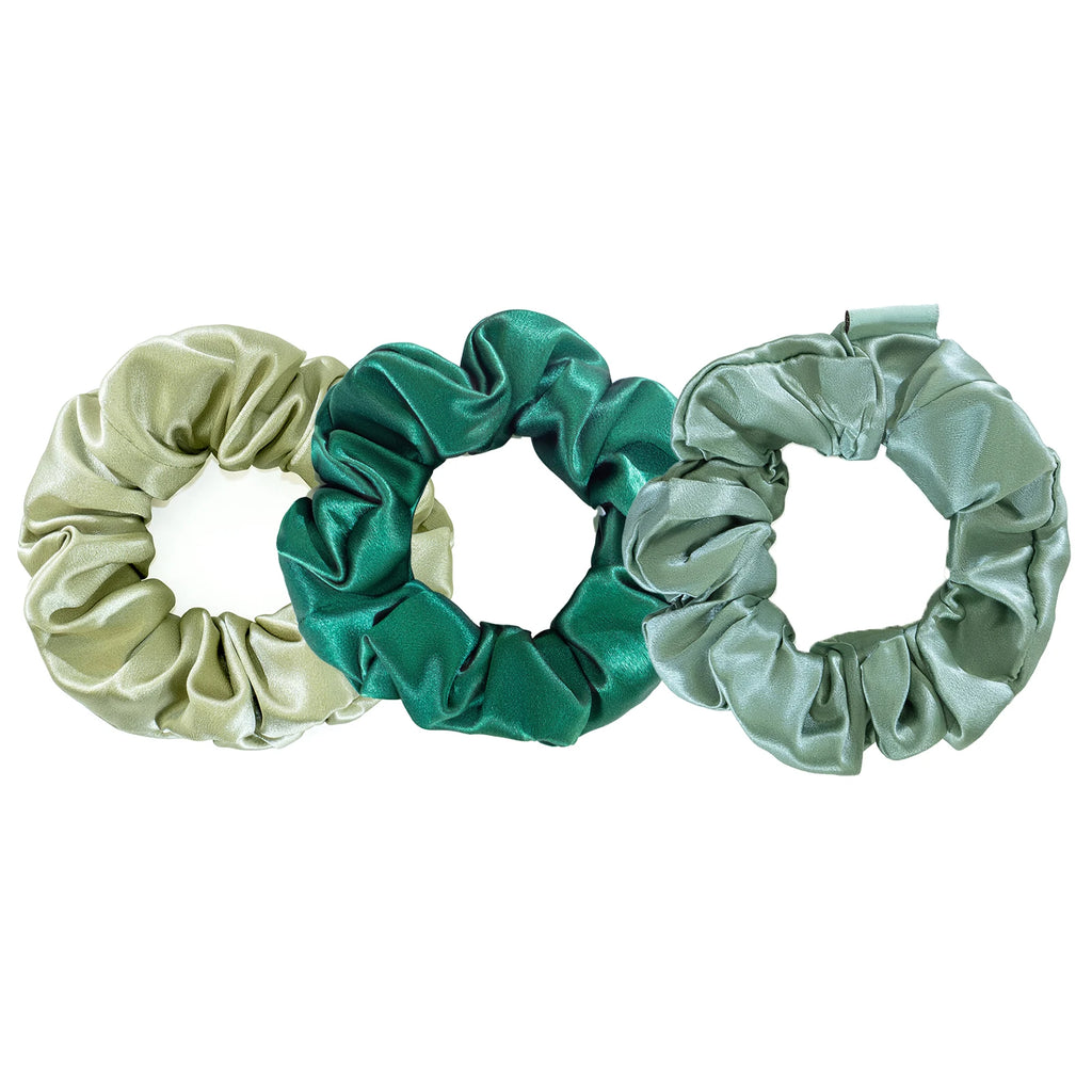 Custom Silk Scrunchies with Logo | Bulk MOQ 2 Pcs