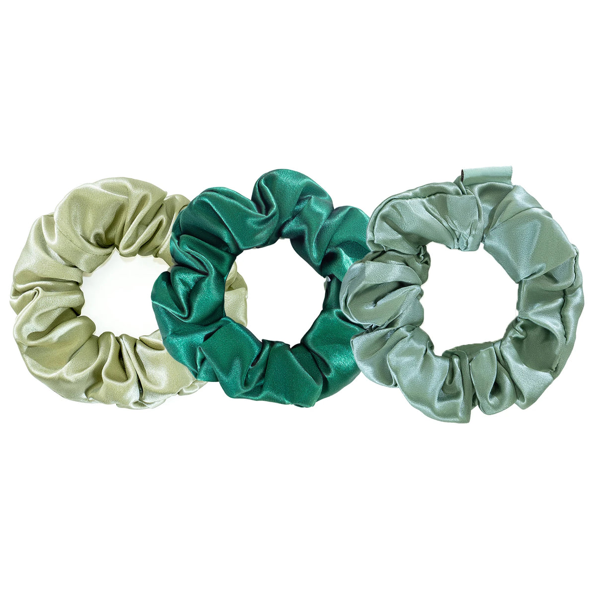 Custom Silk Scrunchies with Logo | Bulk MOQ 2 Pcs