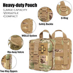 Custom Tactical Trauma Pouch | Class I Medical Device | MOQ 100