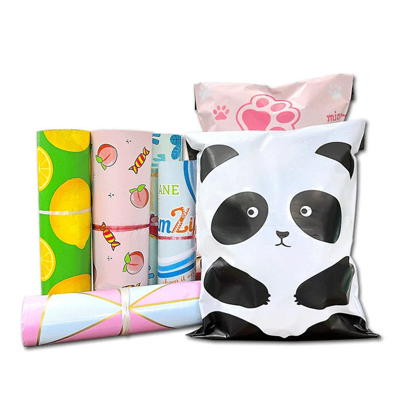 Custom Pink Poly Mailers 12wire | Logo Printing LDPE/HDPE Shipping Bags