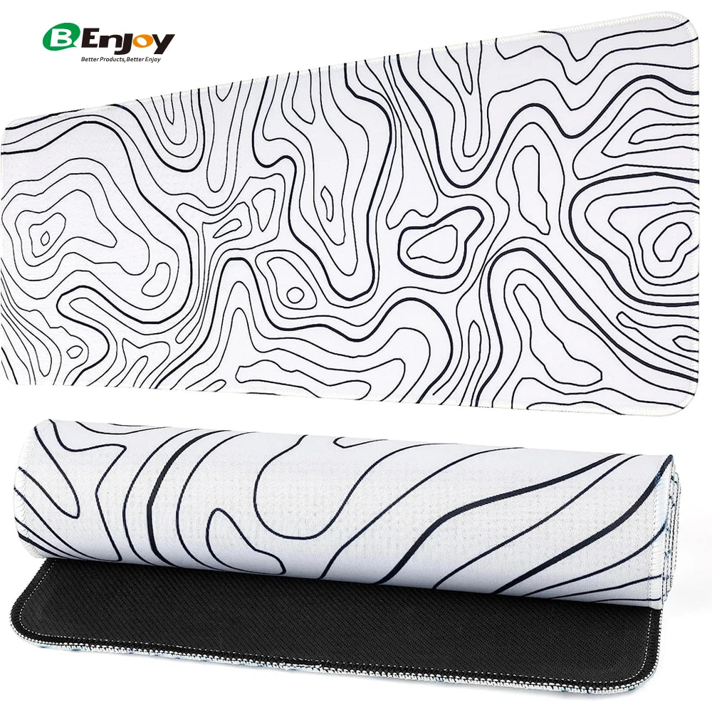 Custom XXL Gaming Desk Mat 900x400mm | Waterproof Fabric, 100 MOQ, REACH & ROHS