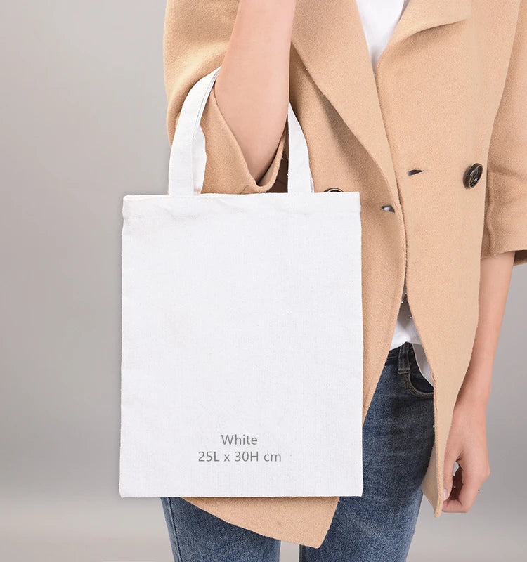 Custom Cotton Canvas Tote Bag: Eco-Friendly, Screen/Full-Color Print, MOQ 500 for Trade Shows & Conferences