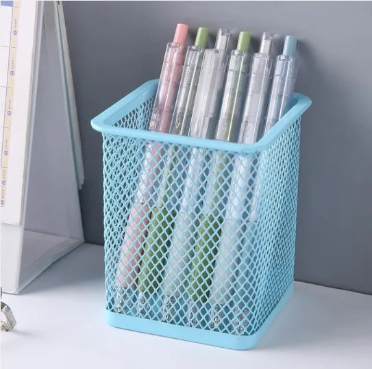 Custom ABS Square Pen Holder 7.5x7.5x9.5cm | Desk Organizer | Bulk Logo