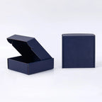 Custom Printing Eco-Friendly Reusable Black Packaging Corrugated Recyclable Shoes Clothes Storage Paper Cardboard Mailer Boxes