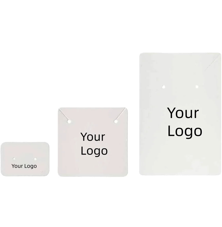 Custom Jewelry Packaging Cards with Hot Stamping | MOQ 1,000 | 31-Day Lead Time