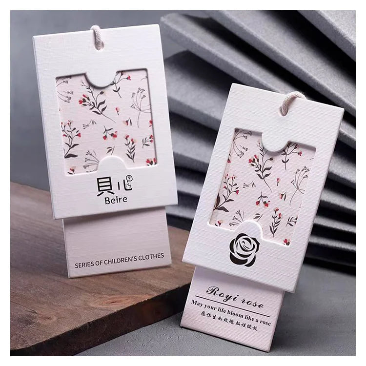 Custom Hang Tags for Clothing with Logo Wholesale | MOQ 500